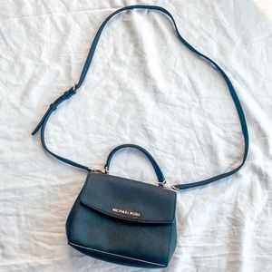 Michael Kors Ava Small Crossbody Bag, Black